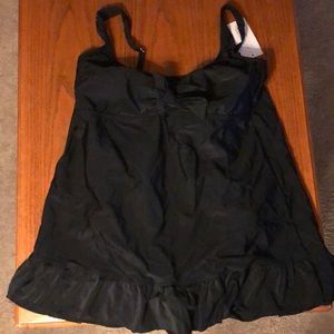 Plus Size Black swim dress